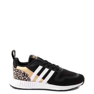 Black and Leopard Adidas Size 9 Shoe